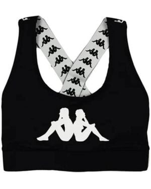 Kappa Sleeveless Tops - Black
