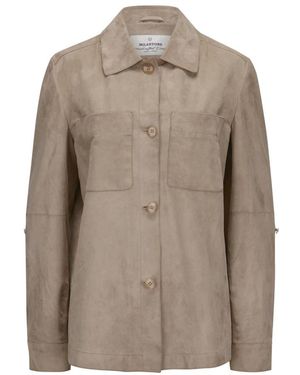 Milestone Msvicki Leather Shirt - Bruin