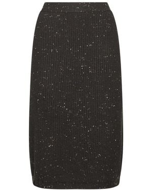 Bottega Veneta Midi Skirts - Zwart