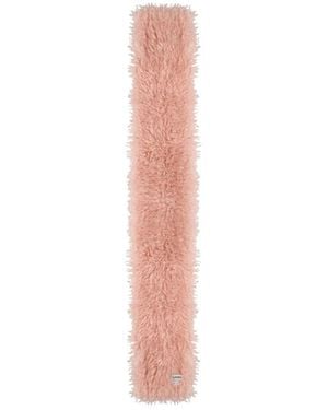 Ganni Winter Scarves - Pink