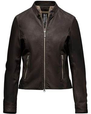 Bomboogie Leather Jackets - Black