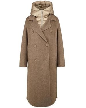 Bomboogie Double-Breasted Coats - Marrón
