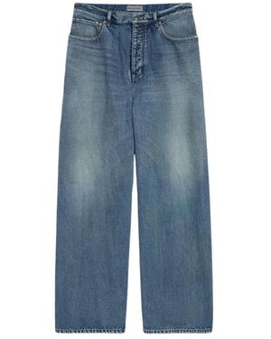 Balenciaga Wide Jeans - Blue