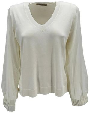 La Fileria V-Neck Shirt - Groen