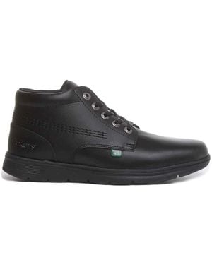 Kickers Lace-Up Boots - Black