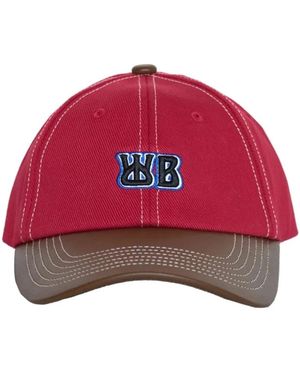 Wales Bonner Caps - Rojo