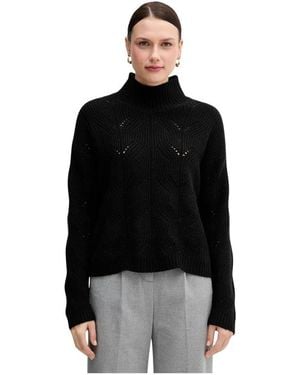 Benetton Turtlenecks - Negro