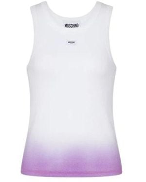Moschino Sleeveless Tops - White