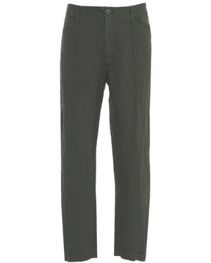 Transit Straight Trousers - Verde
