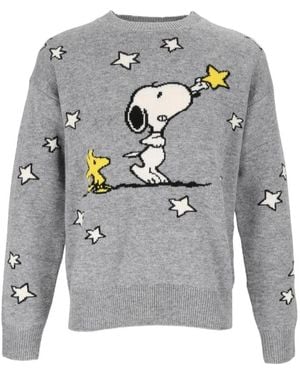 MC2 Saint Barth Round-Neck Knitwear - Gris