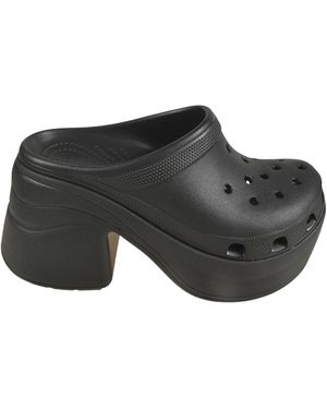 Crocs™ Heeled Mules - Black