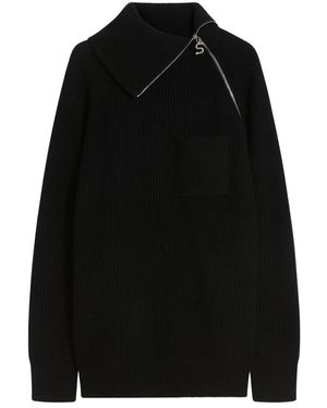 Sportmax Truien & Vesten ,Zwart ,Wol Salpa Trui