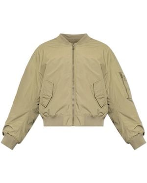 Balmain Bomber Jackets - Green