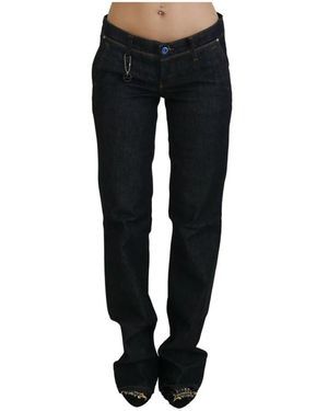 CoSTUME NATIONAL Straight Fit Jeans - Black