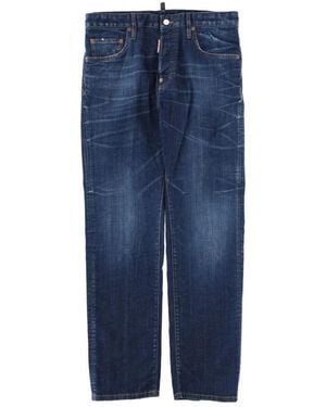 DSquared² Straight Jeans - Bleu