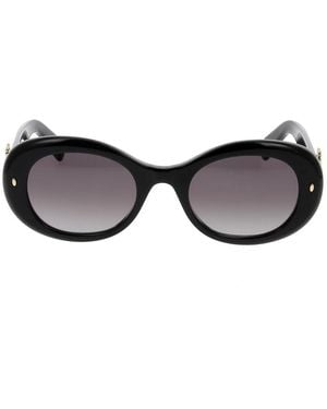 Dior Accessoires ,Zwart ,Zonnebril - Bruin