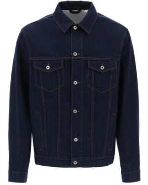 Burberry Denim Jackets - Blue
