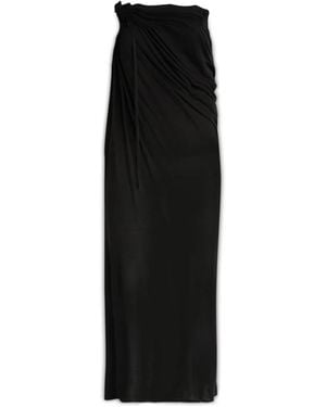 ANDREA ADAMO Maxi Skirts - Black