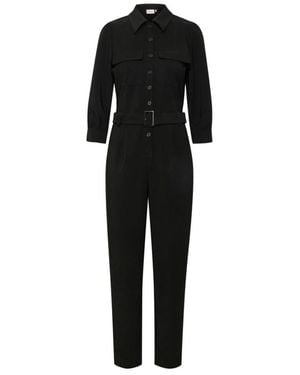 Gestuz Zwarte Jumpsuit Met Stijl Joellegz