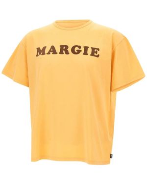 MM6 by Maison Margiela T-Shirts - Yellow