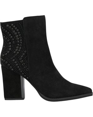 Alma En Pena. Cowboy & Biker Boots - Black