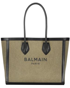Balmain Tote Bags - Green