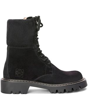 Loewe Schoenen ,Zwart ,Leer Stivale
