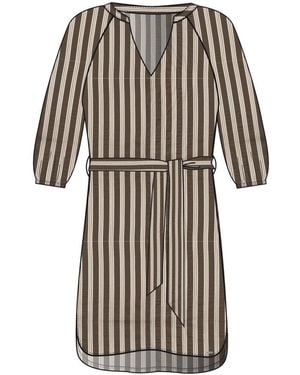 Cinque Cidalmino Hemdblusenkleid - Grau