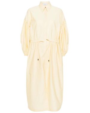 Brunello Cucinelli Shirt Dresses - Natural