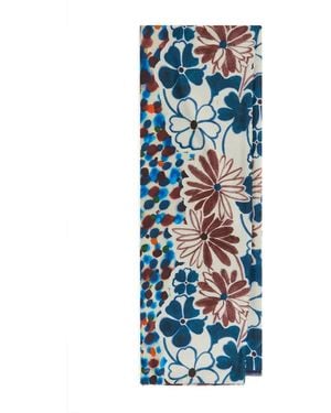 Maliparmi Silky Scarves - Blue