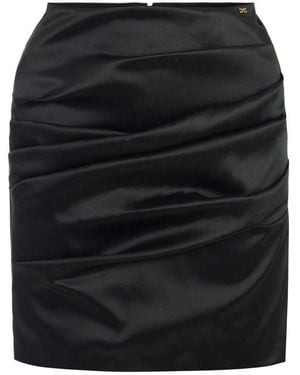 Elisabetta Franchi Short Skirts - Black