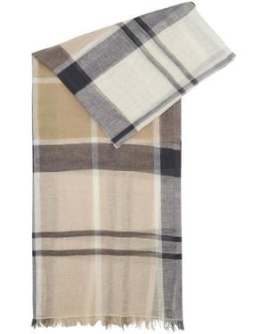 Barbour Winter Scarves - Naturel