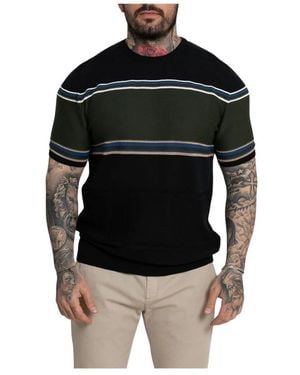 Roberto Collina Rundhals-Strickware - Schwarz