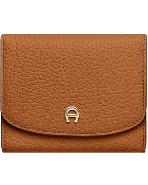 Aigner Carre Soft Wallet - Braun