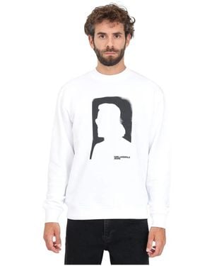 Karl Lagerfeld Sweatshirts - White
