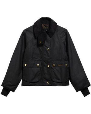 Barbour Beadnell Wax Jacket - Zwart