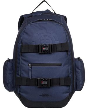 Element Tassen ,Blauw ,Polyester Rugzak Van Materiaal Met Veel Zakken