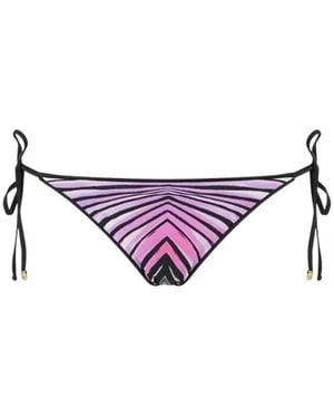 Roberto Cavalli Badmode ,Veelkleurig ,Bikinis - Paars
