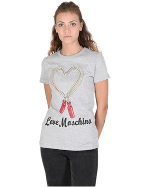 Love Moschino T-Shirts - Gris