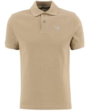 Barbour Polo Shirts - Natural