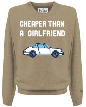 MC2 Saint Barth Round-Neck Knitwear - Grey