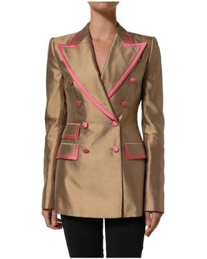 Dolce & Gabbana Blazers - Brown