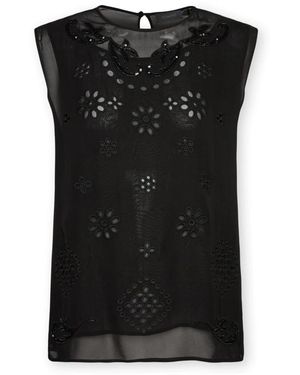 Elena Miro Sleeveless Tops - Negro