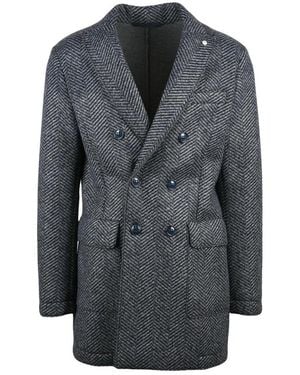 L.B.M. 1911 B.M. 1911, ,Jassen ,Grijs ,Wol Cappotto
