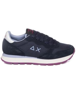 Sun 68 Schoenen ,Blauw ,Leer Ally Solid Sneaker