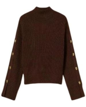 Twinset Truien & Vesten ,Bruin ,Coltrui