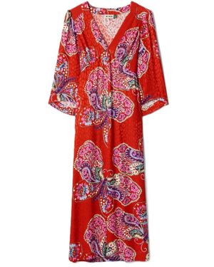 RIXO London Midi Dresses - Rosso