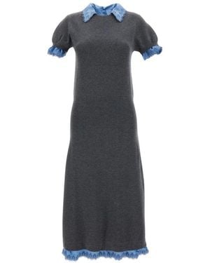 Rabanne Knitted Dresses - Azul