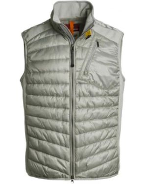 Parajumpers Leichte Daunenweste für Herren - Grün Milieu 226 Wu03 - Grau