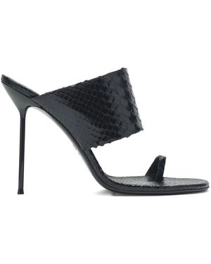 Paris Texas Schoenen ,Zwart ,Lidia Thong Ring Muilezel